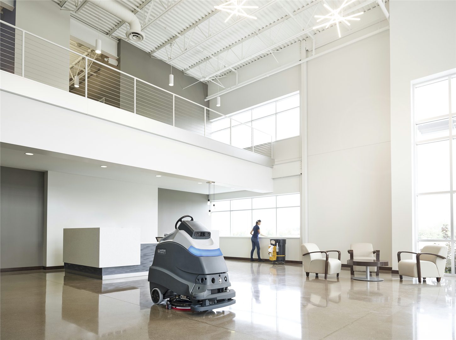 Nilfisk Liberty SC50 autonomous scrubber-dryer