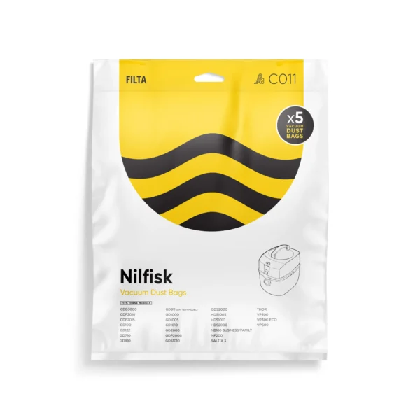 Nilfisk VP400 Dry Vacuum includes 10 Microfibre bags - Image 2